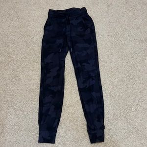 Lululemon Black Camo Jogger